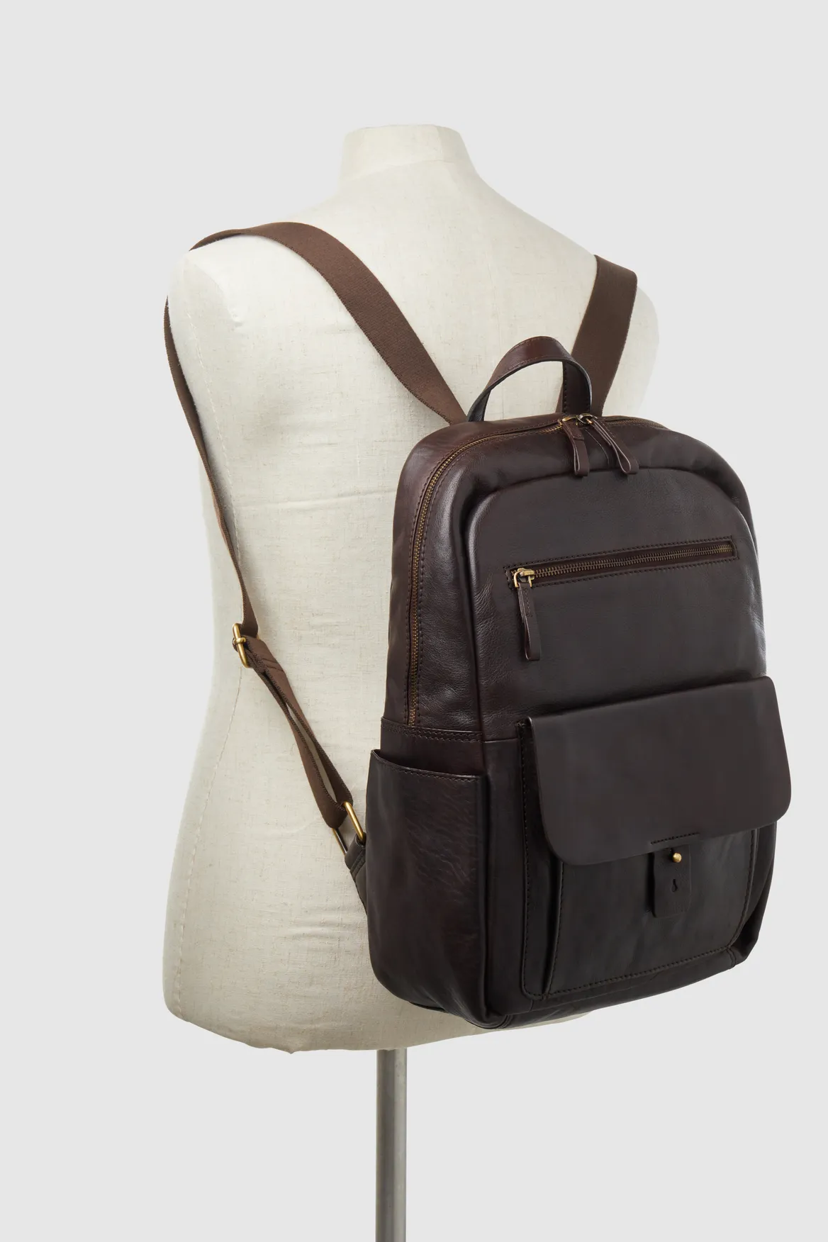 Marcus Leather Backpack Strandbags