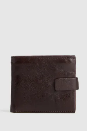 Marcus Leather Tab Wallet Strandbags