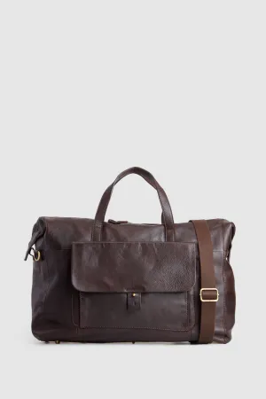 Marcus Leather Weekender Strandbags