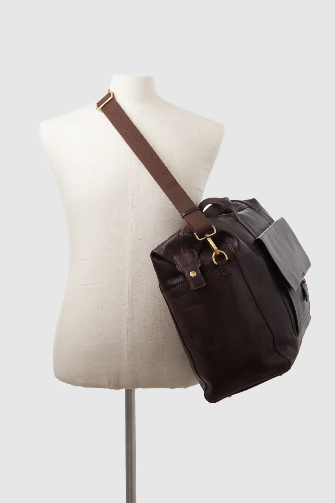 Marcus Leather Weekender Strandbags