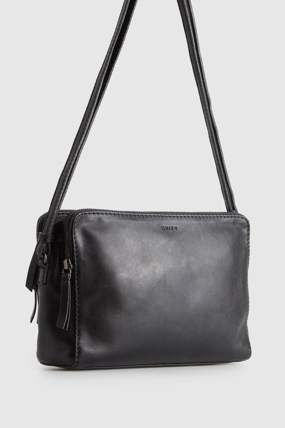 Maya Leather Crossbody Bag Strandbags
