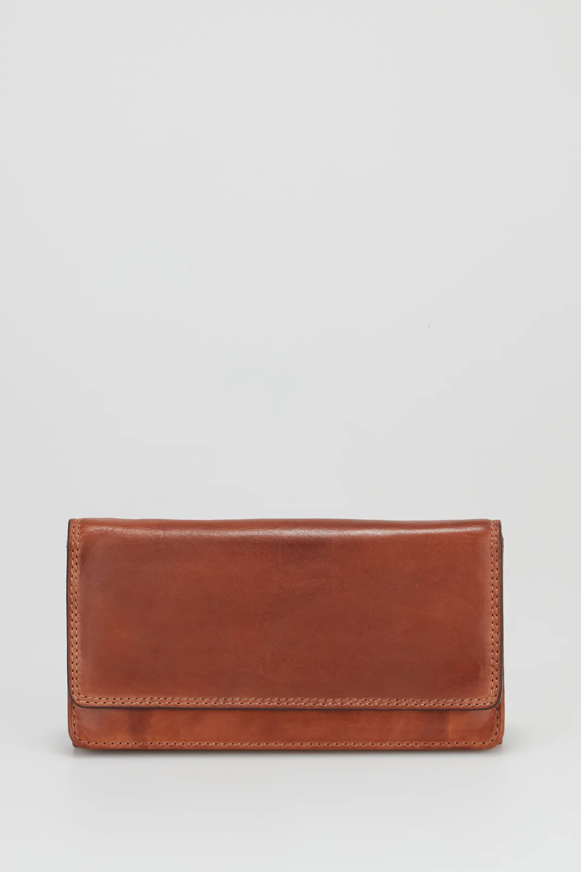 Maya Leather Large Clutch Strandbags