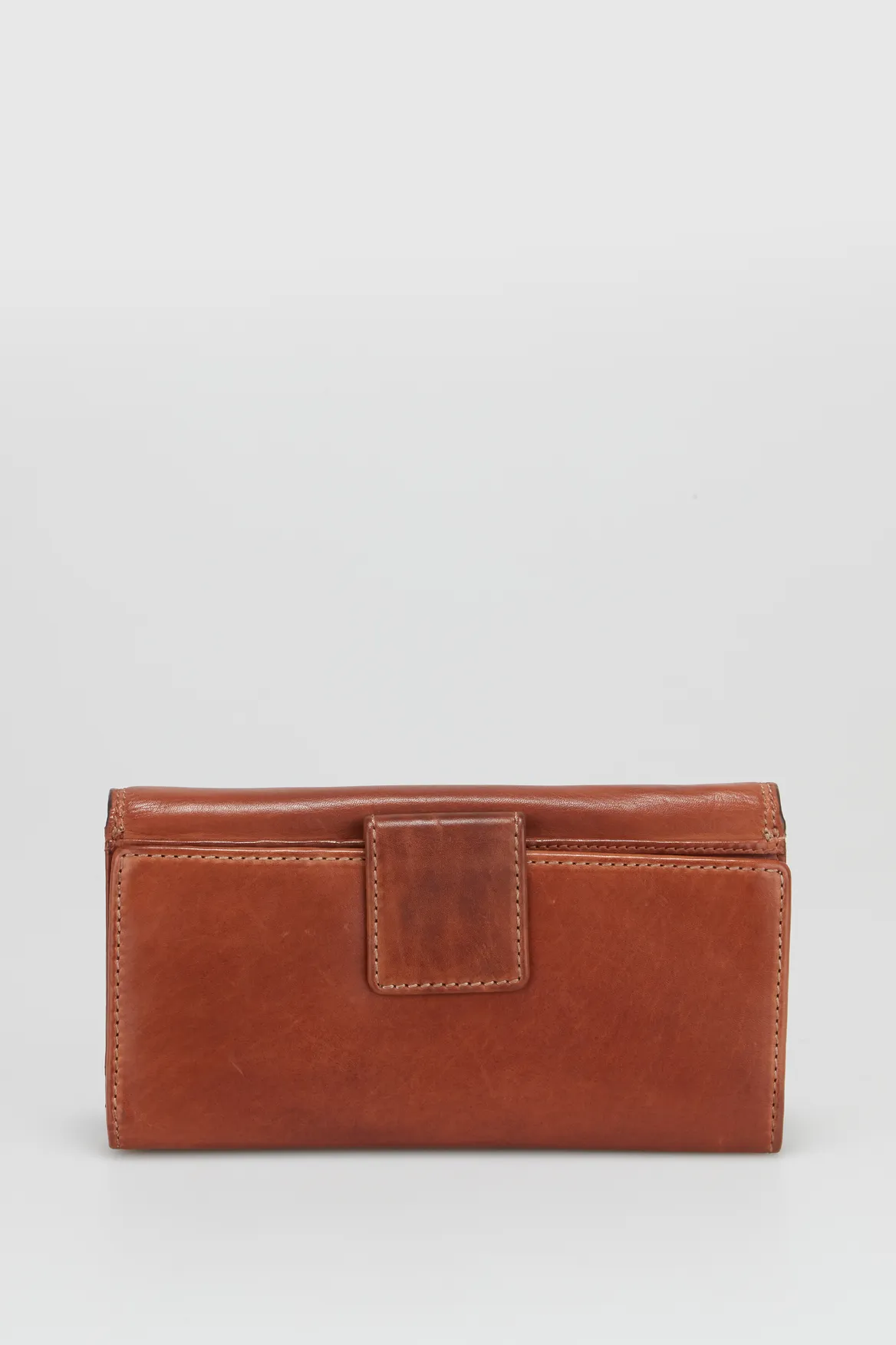 Maya Leather Large Clutch Strandbags