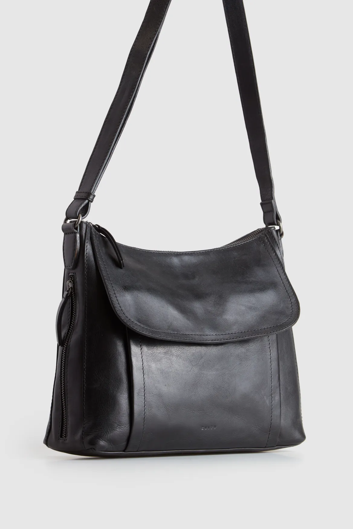 Maya Leather Large Crossbody Bag Strandbags