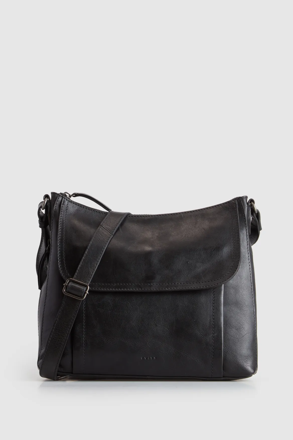 Maya Leather Large Crossbody Bag Strandbags