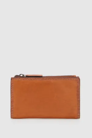 Maya Leather Medium Wallet Strandbags