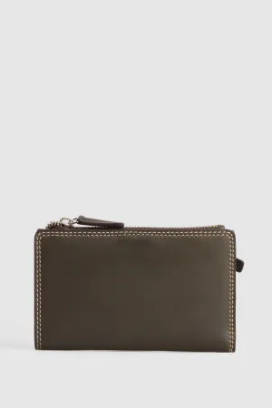 Maya Leather Medium Wallet Strandbags