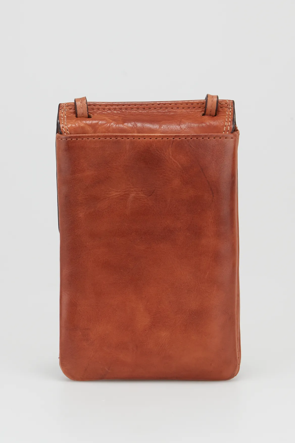 Maya Leather Phone Crossbody Strandbags