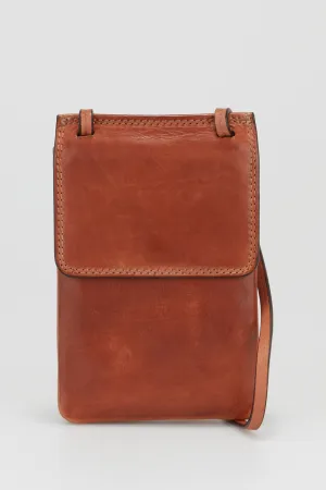 Maya Leather Phone Crossbody Strandbags