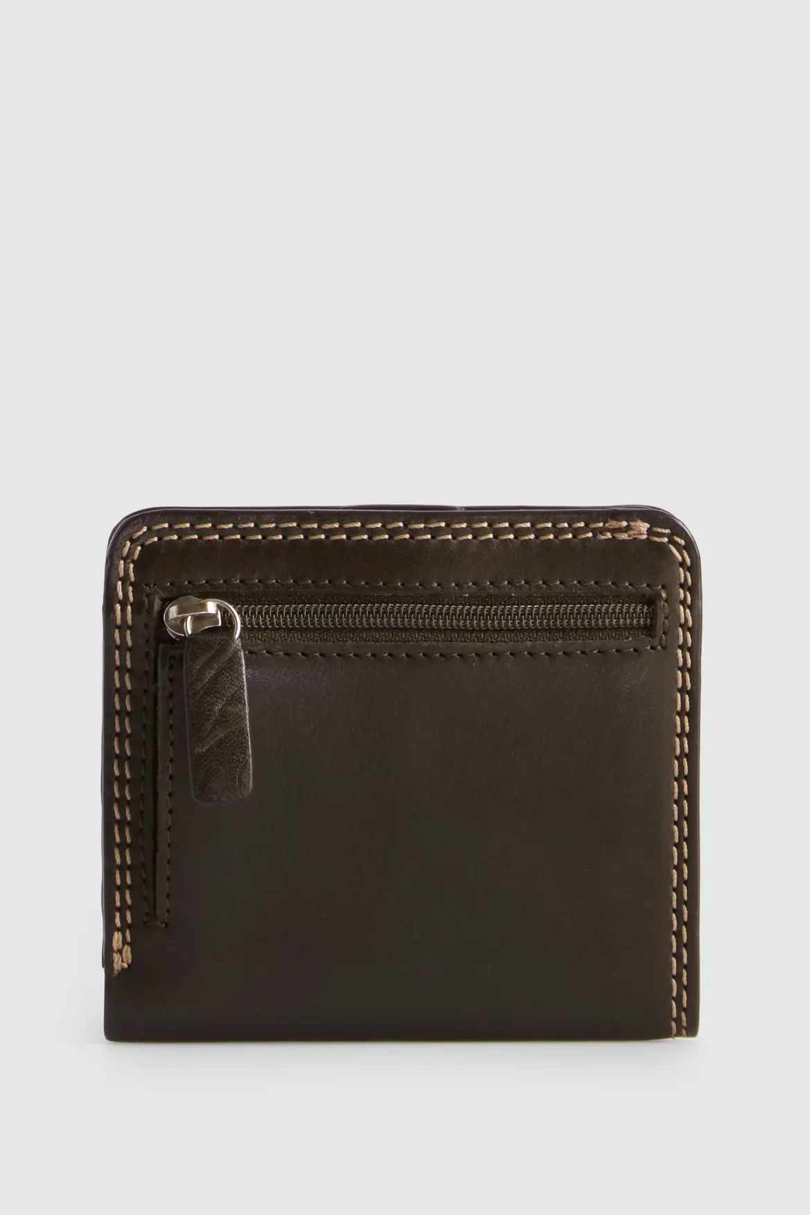 Maya Leather Press Stud CC Wallet Strandbags