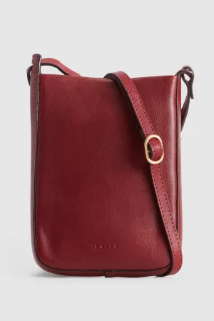Maya Leather Slim Phone Holder Strandbags