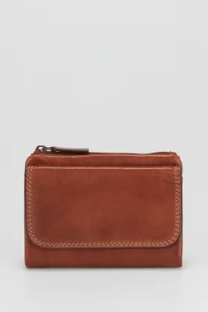 Maya Leather Small Wallet Strandbags