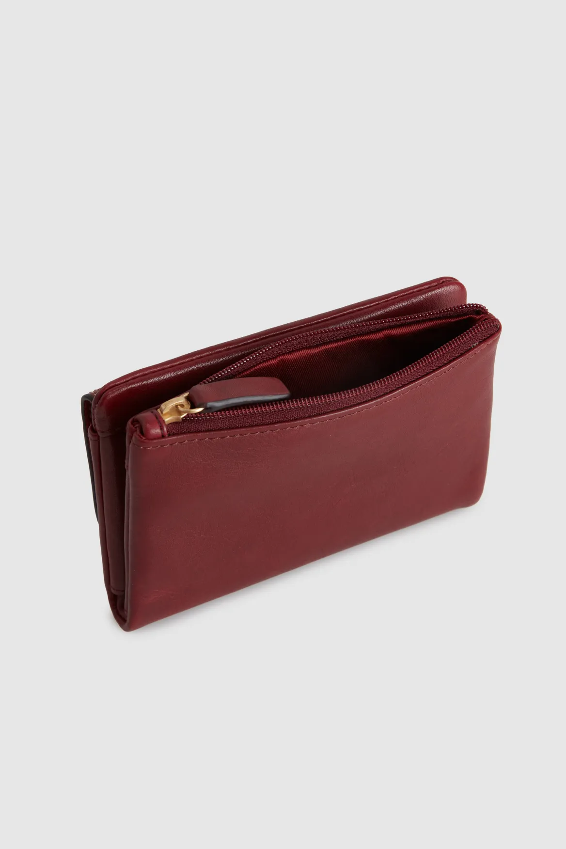 Maya Leather Small Wallet Strandbags
