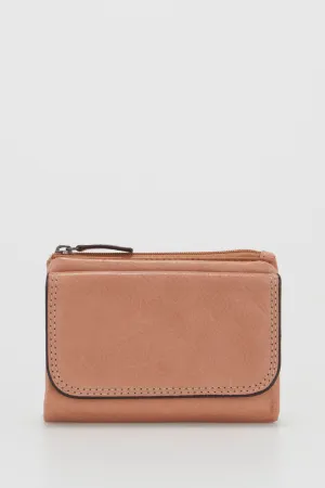 Maya Leather Small Wallet Strandbags