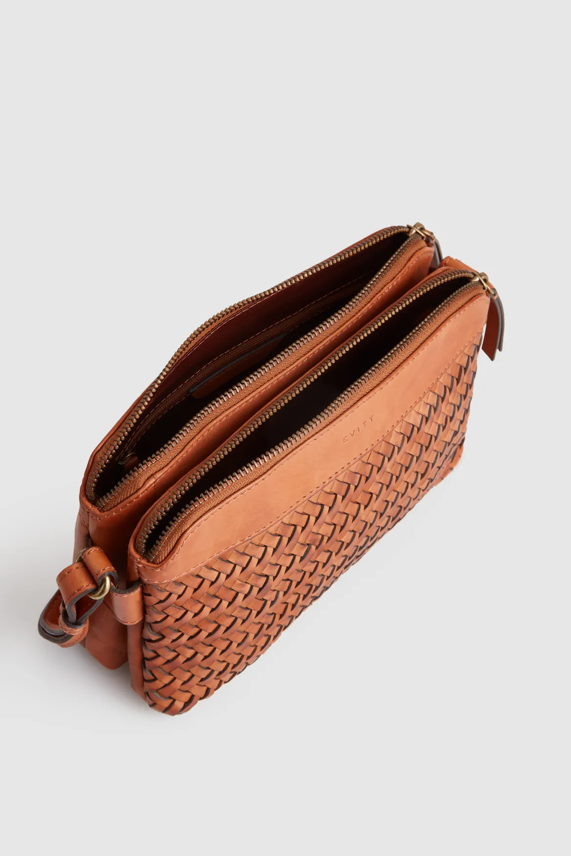 Mira Leather Crossbody Bag Strandbags