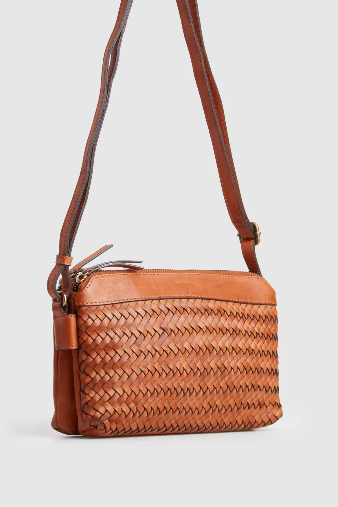Mira Leather Crossbody Bag Strandbags