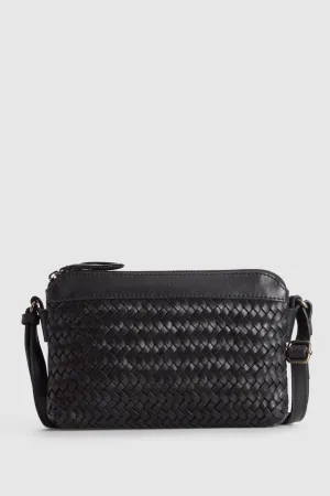 Mira Leather Crossbody Bag Strandbags