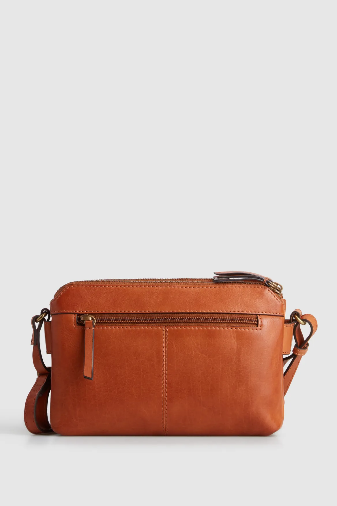 Mira Leather Crossbody Bag Strandbags