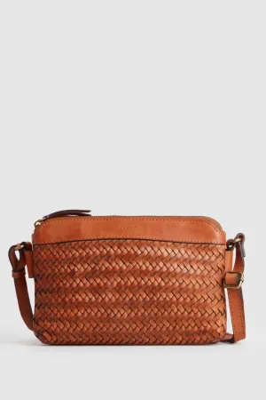 Mira Leather Crossbody Bag Strandbags
