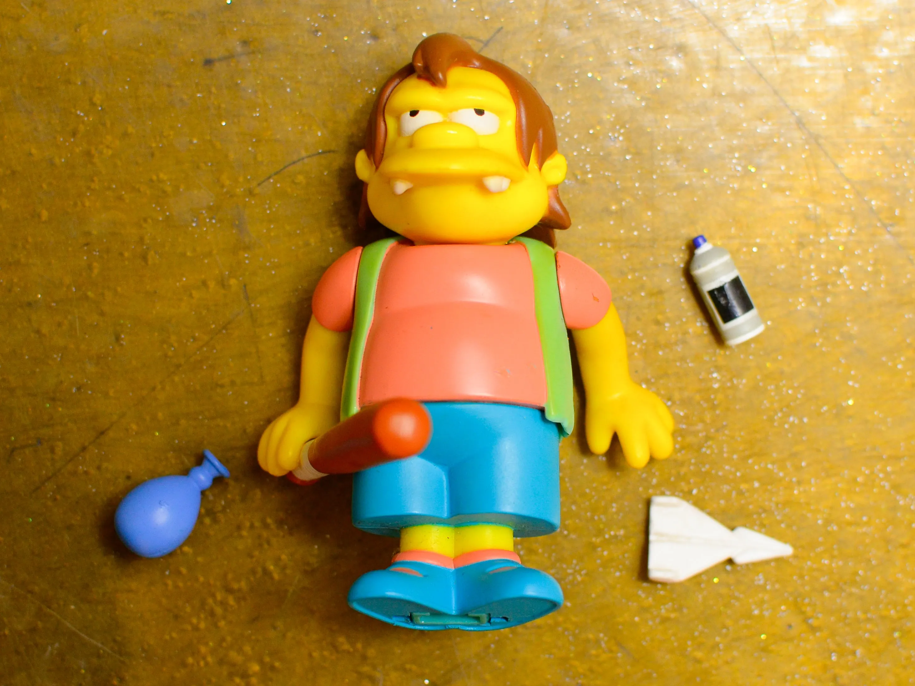 Nelson Muntz - Playmates Simpsons World Of Springfield Vintage Figure