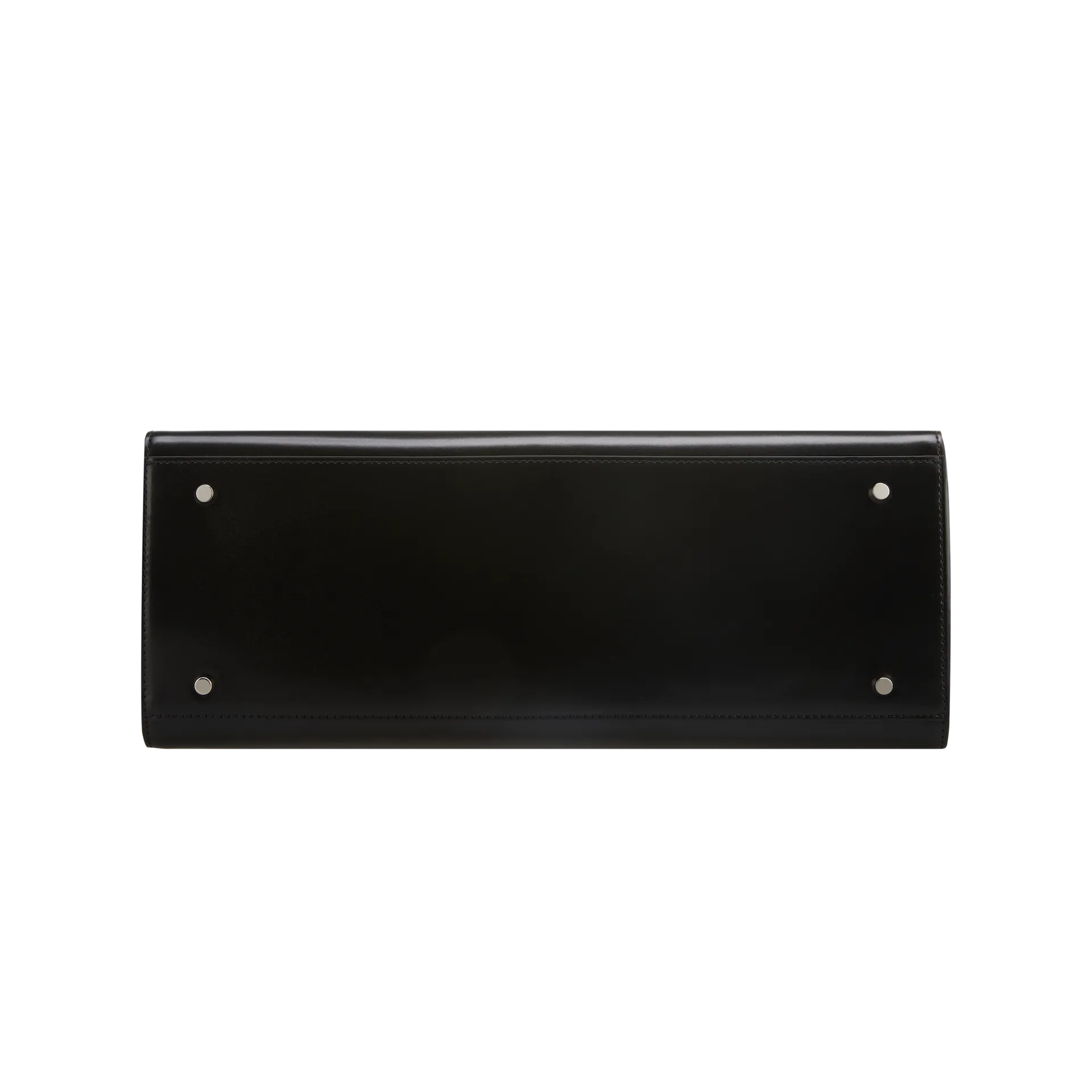 Noir Leather Book Tote Bag 33(Pre-Order Only. Will Ship Mid-April）