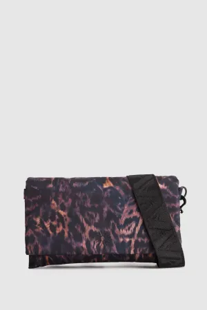 Nylon Flapover Crossbody Bag Strandbags