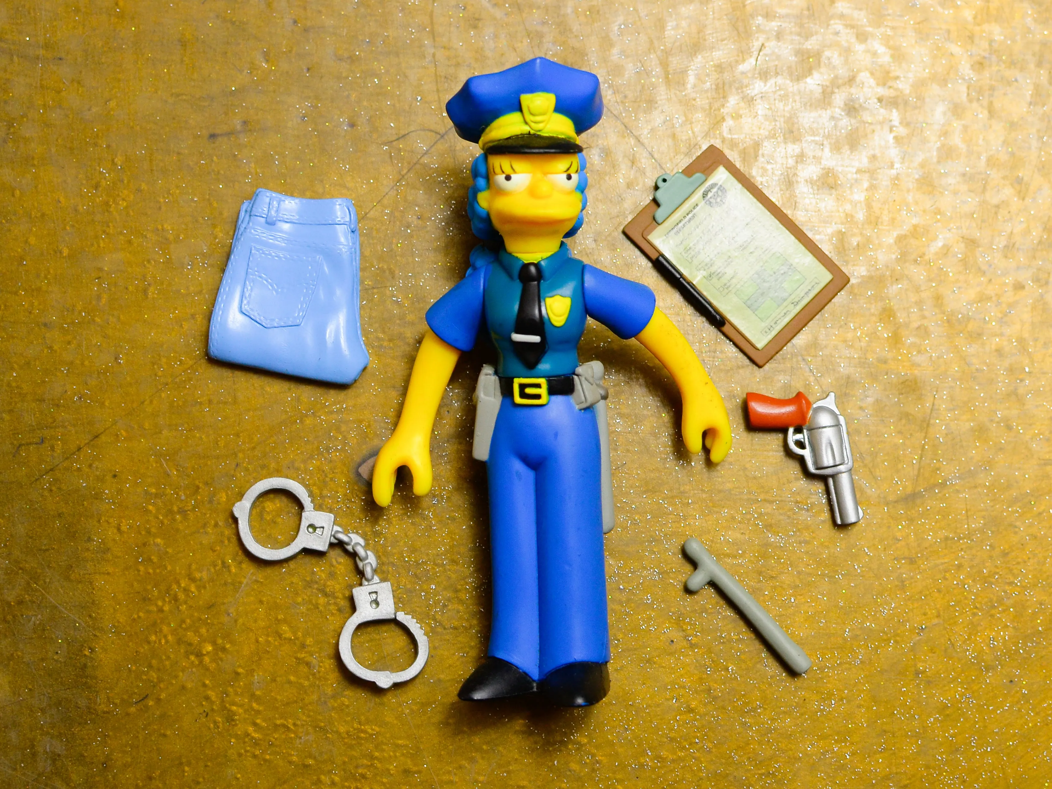 Officer Marge - Playmates Simpsons World Of Springfield Vintage Figure