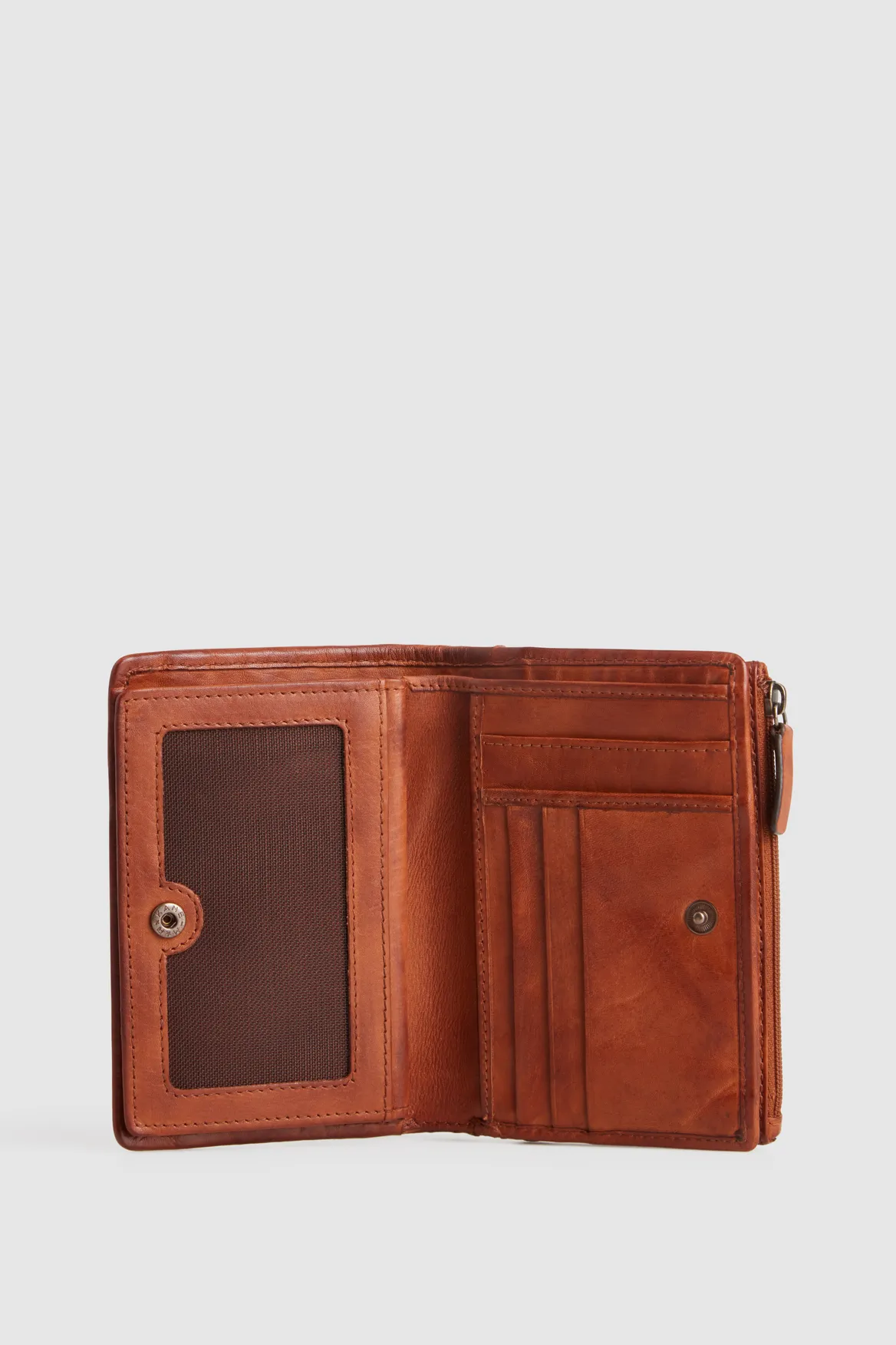 Palma Leather Small Wallet Strandbags