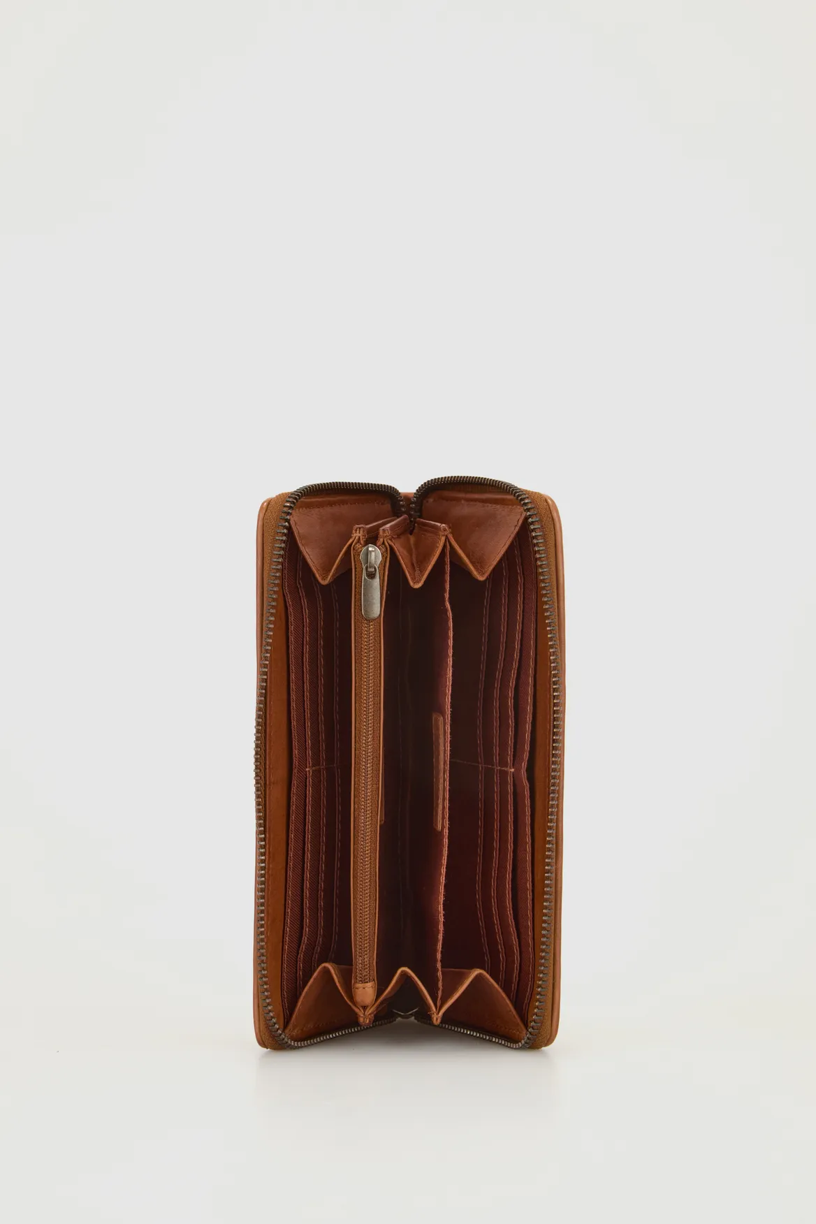 Palma Leather Zip Around Wallet Strandbags
