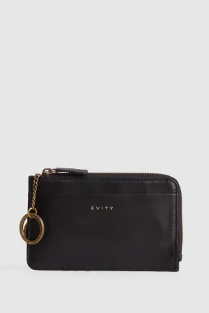 Payton Leather Coin & CC Wallet Strandbags