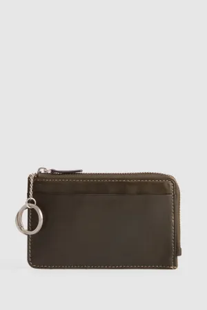 Payton Leather Coin & CC Wallet Strandbags