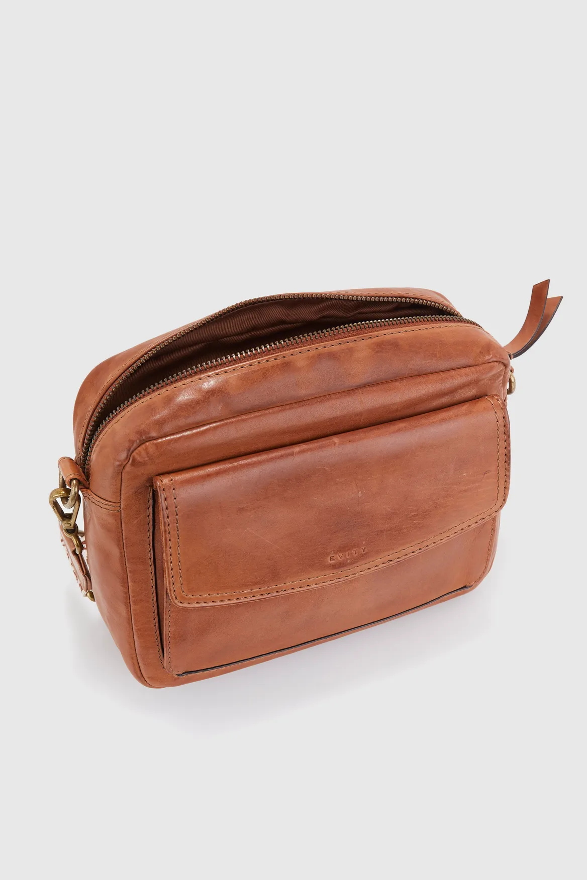 Pia Leather Crossbody Bag Strandbags