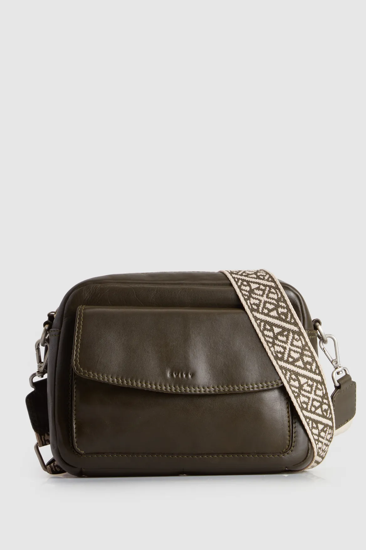 Pia Leather Crossbody Bag Strandbags