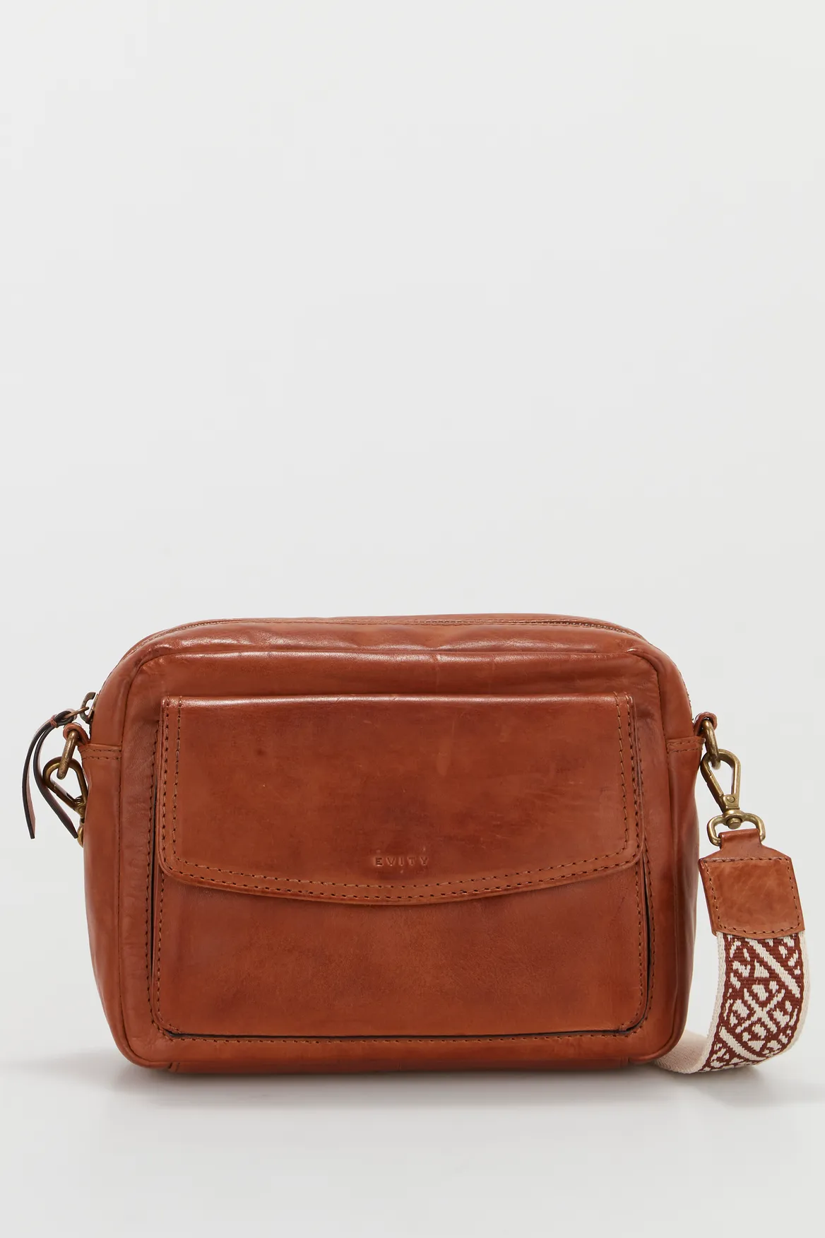 Pia Leather Crossbody Bag Strandbags