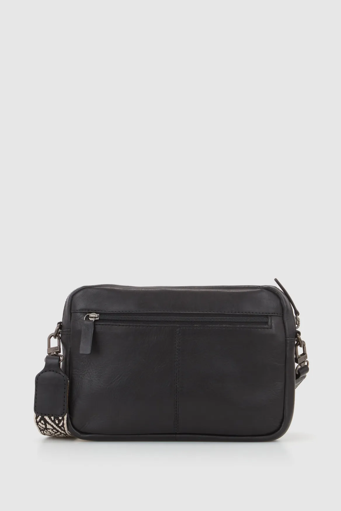 Pia Leather Small Crossbody Strandbags