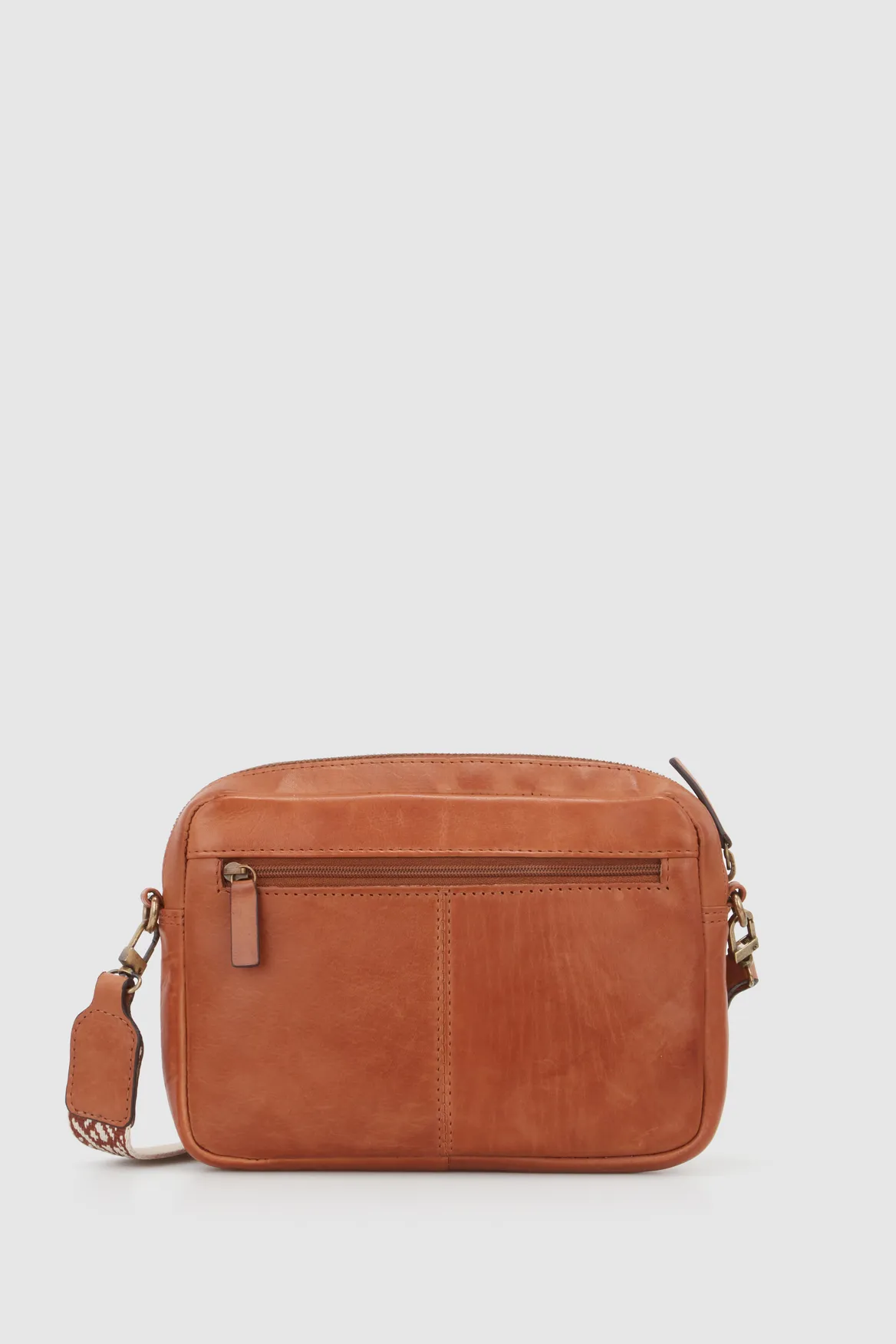 Pia Leather Small Crossbody Strandbags