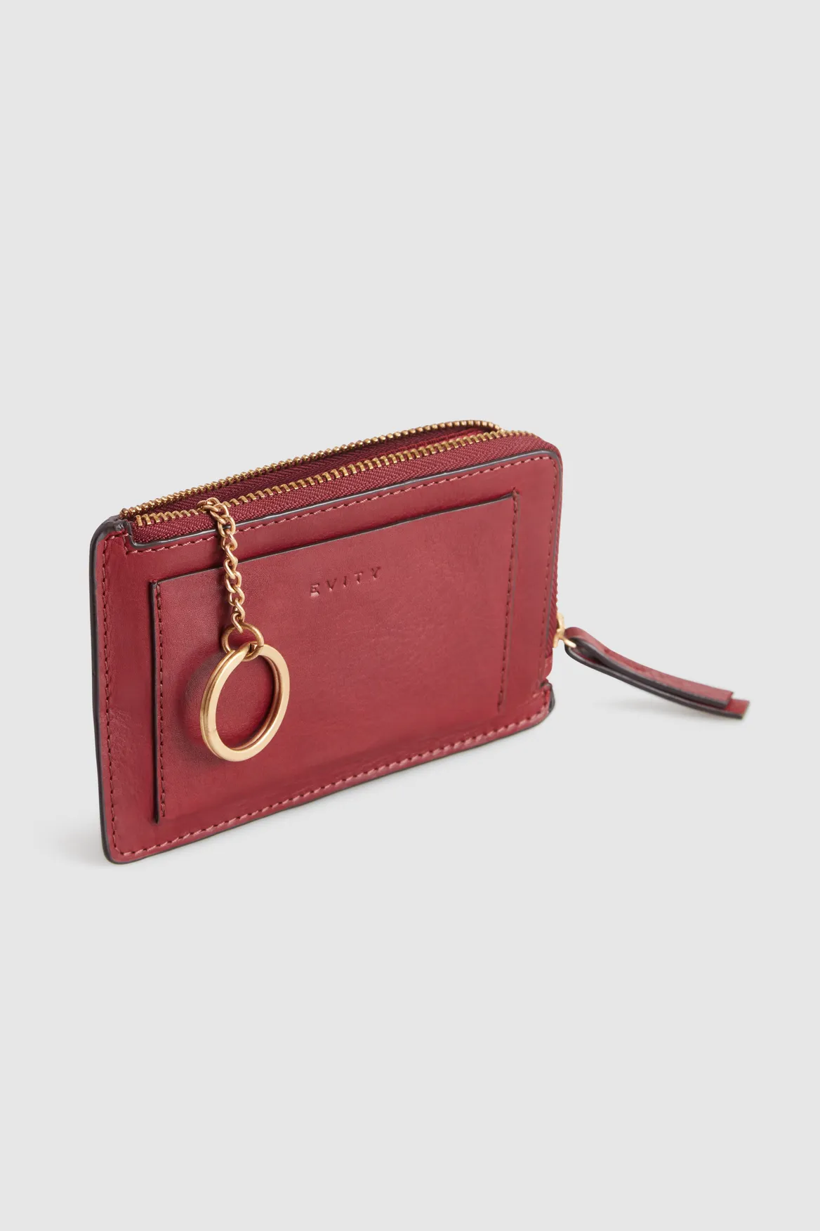 Poppy Leather CC and Coin Purse Strandbags