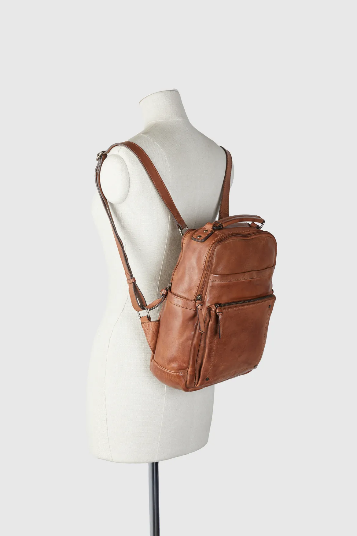 Rado Leather I-Pad Backpack Strandbags