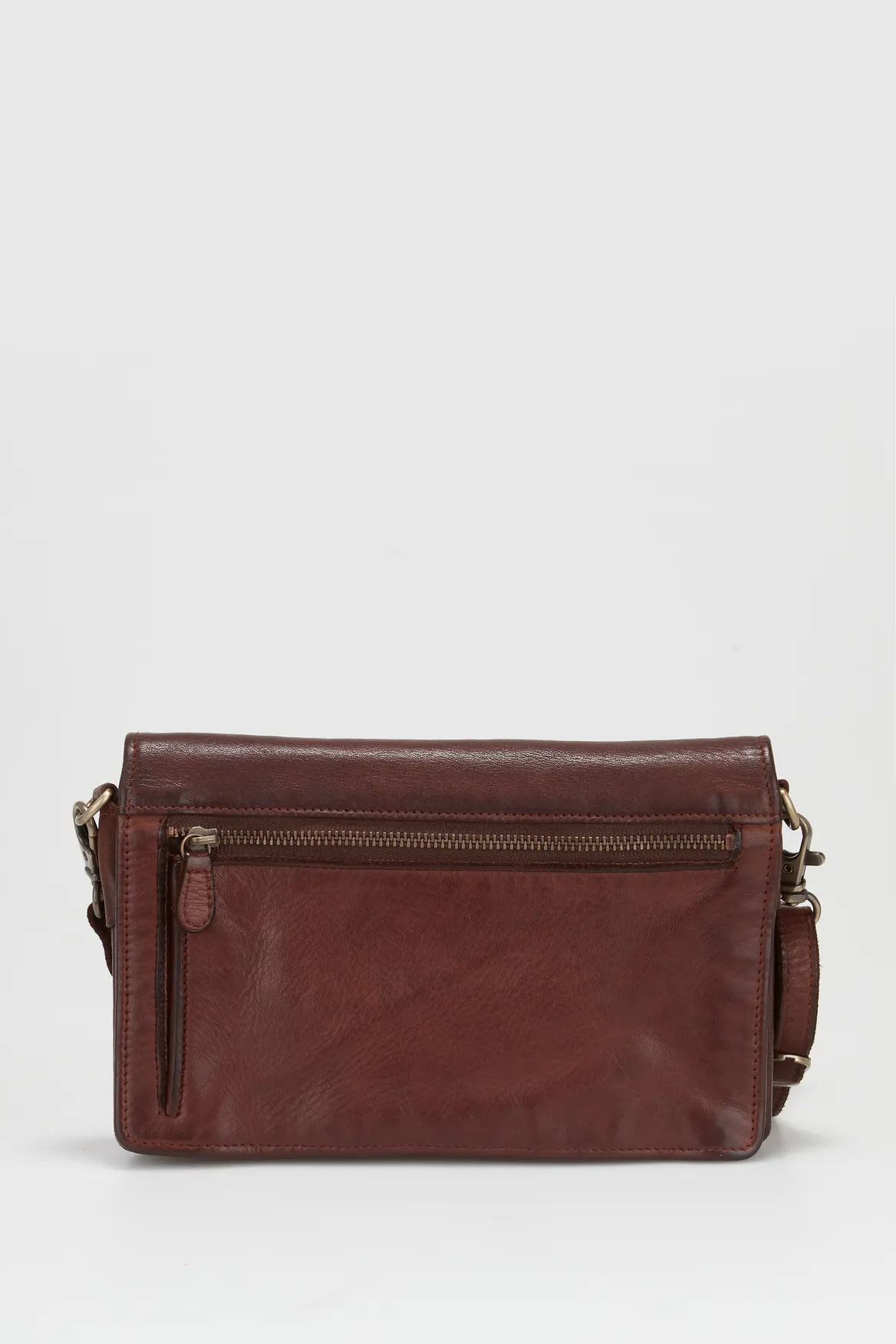 Rae Leather Organiser Crossbody Strandbags