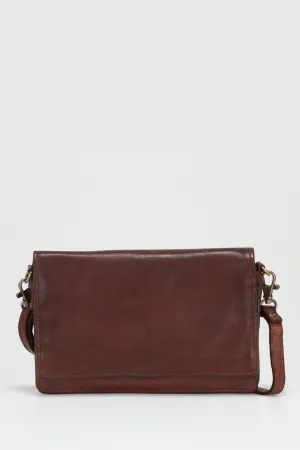 Rae Leather Organiser Crossbody Strandbags
