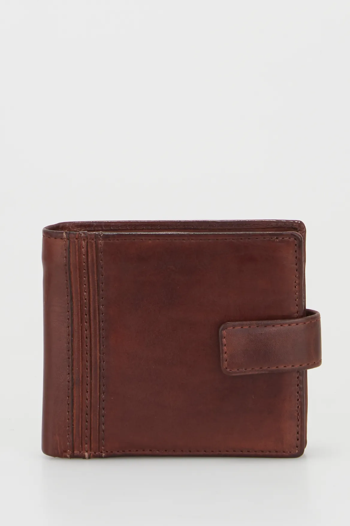 RFID Angus Leather Tab Wallet Strandbags