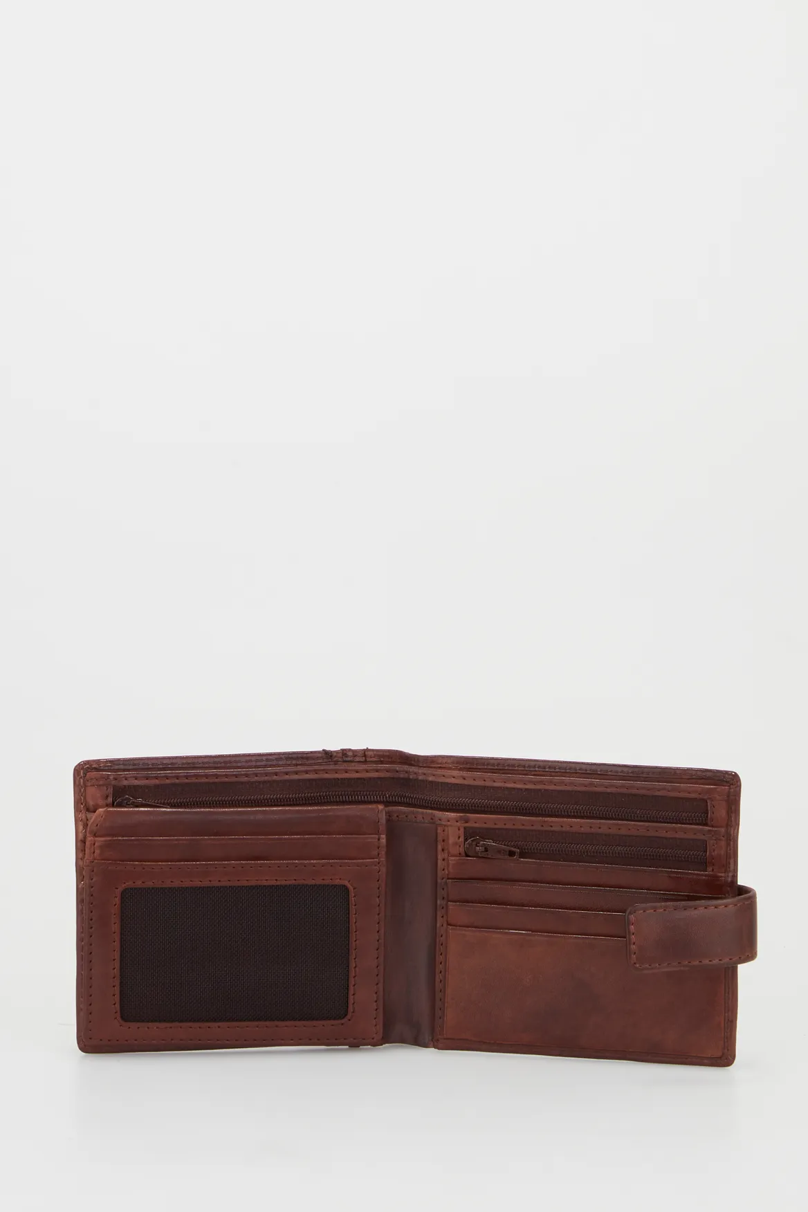 RFID Angus Leather Tab Wallet Strandbags