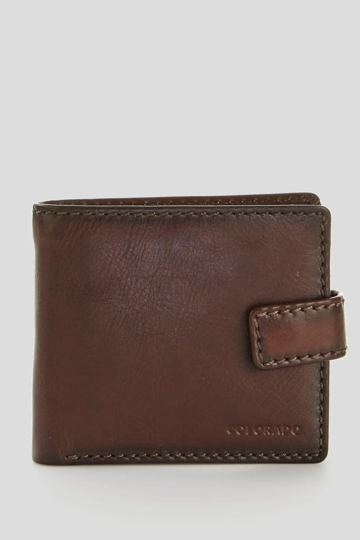 RFID Dakota Leather Tab Wallet Strandbags