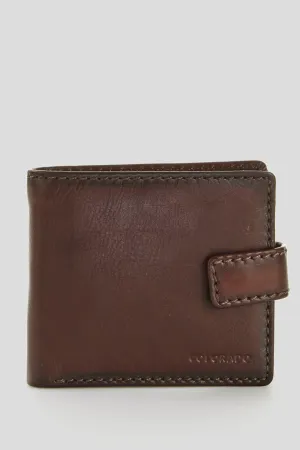 RFID Dakota Leather Tab Wallet Strandbags