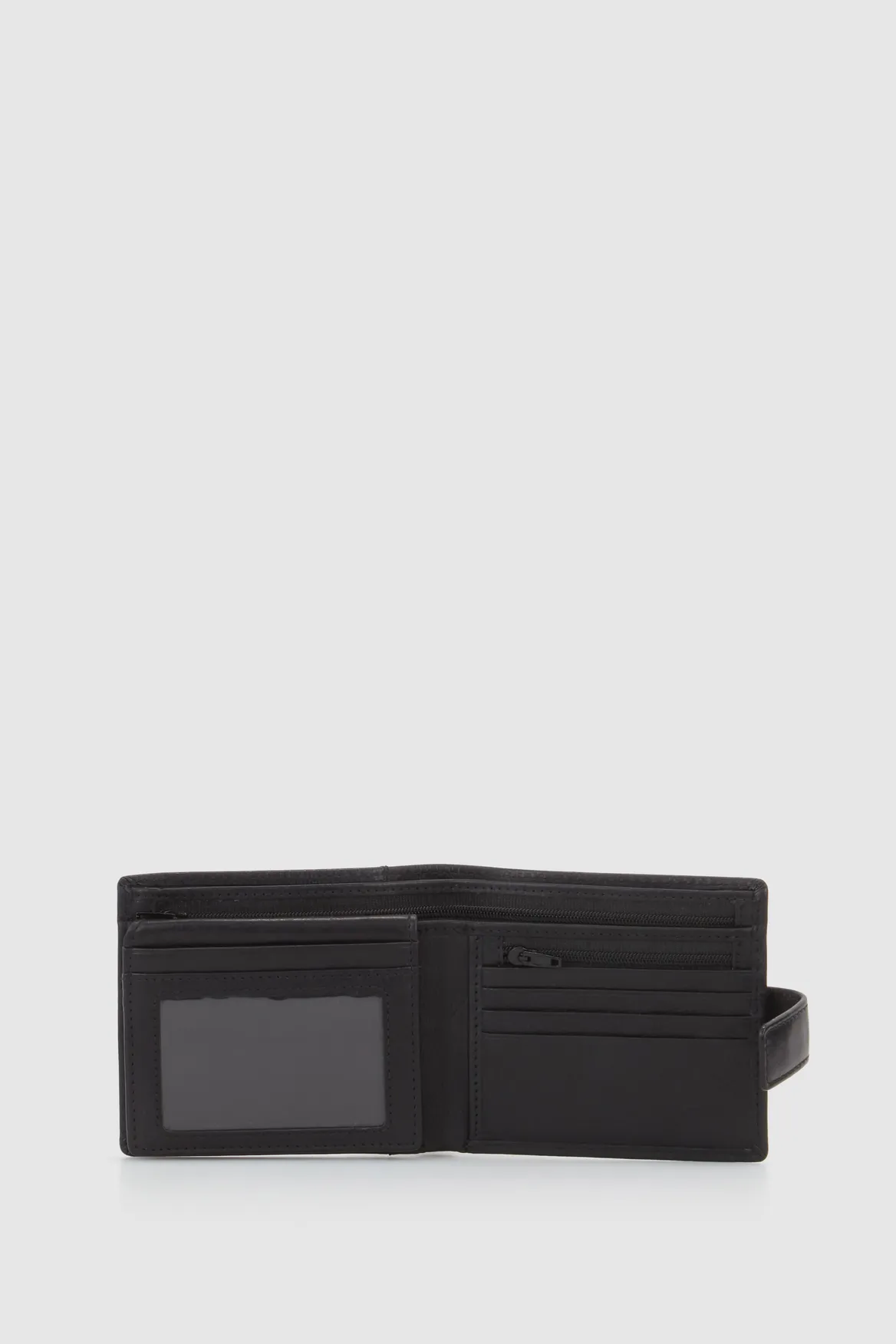 RFID Jackson Leather Tab Wallet Strandbags