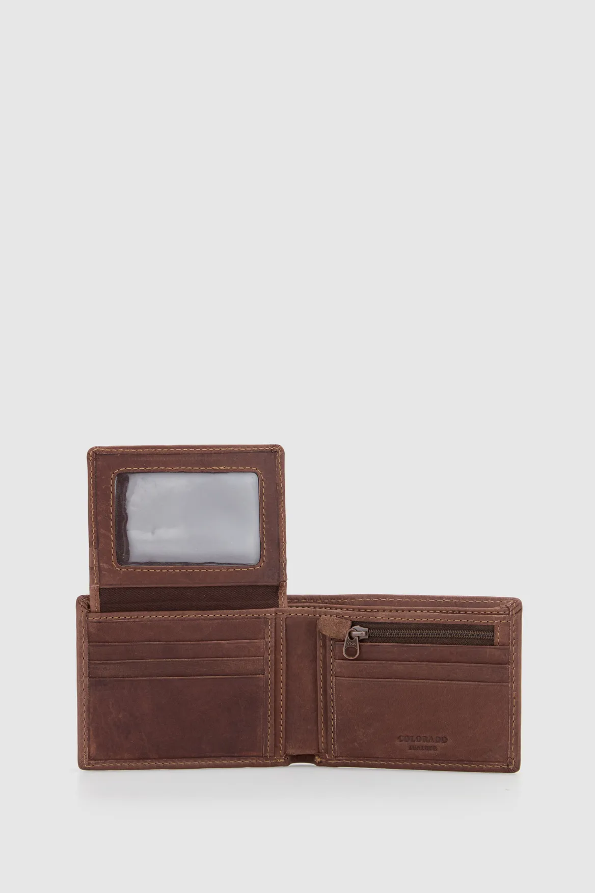 RFID Leather Bifold Wallet Strandbags