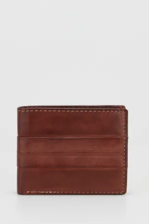 RFID Leather Bifold Wallet Strandbags