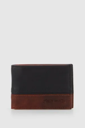 RFID Leather Bifold Wallet Strandbags