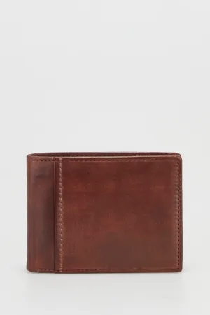 RFID Leather Bifold Wallet Strandbags