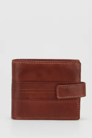 RFID Leather Tab Wallet Strandbags